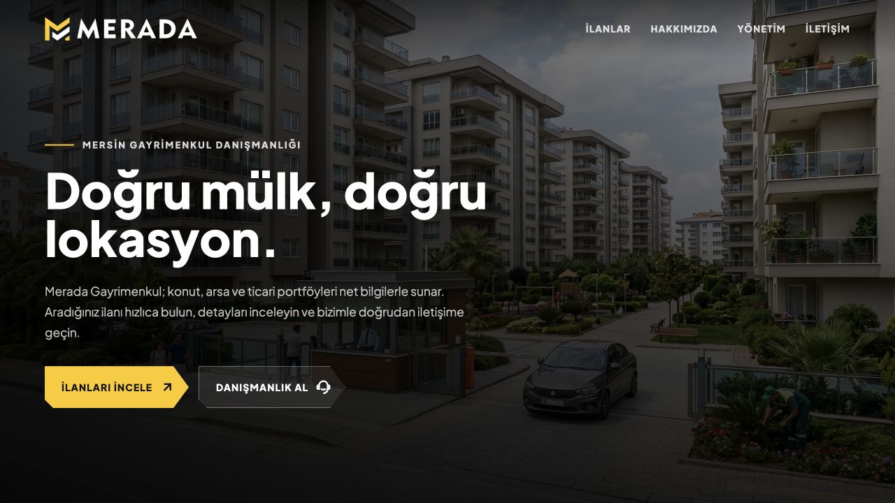 Merada Gayrimenkul ekran görüntüsü